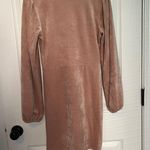 Pink Lily Velvet Wrap Dress Photo 1