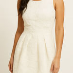 Maria Bianca Nero  White Textured Sleeveless Dress Size Medium NWT. $229 Photo 0