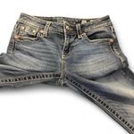 Miss Me  Chloe Bootcut Jeans Size 26 Embellished Pockets Stretch Denim READ Photo 1