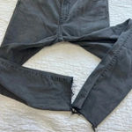 Madewell  10” High-Rise Skinny Grey Wash With Raw Hem Size 27 Photo 4
