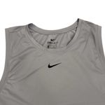 Nike  Gray Side Tie Athletic Active Crew Neck Gym Tank Top Size Women's XS Photo 1
