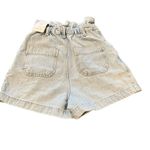 ZARA  Paperbag High waist Jean Shorts size XS Photo 1