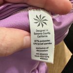 Athleta | Women's Lilac Purple Cap Short Sleeve Athletic Fitted Workout Top, S Photo 4