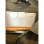 Free People  OOFWEAR Oversized Khaki Cotton Rain Duster Jacket Size 12 NWT Photo 6