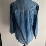 American Eagle  Women's Small Denim Shirt Long Sleeve Button-Down Casual Cotton‎ Photo 6