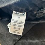 Seven7  EUC Black washed skinny Jegging style jeans distressed knees sz 10 Photo 10