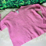 Cute / Trendy long sleeve cozy warm , casual pink rose sweater L. Arizon… Size L Photo 0