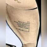 Madden Girl  Bitsyy Black Suede Block Heel With Faux Pearls Strappy Party New‎ 9 Photo 6