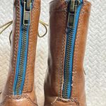 Madden Girl Gavinn Brown Lace Up Cottagecore Boots with Back Zip Size 11 Photo 3