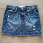 Denim Mini Skirt sz 4 Blue Photo 0