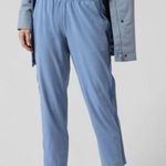 Athleta Size 12 Nolita Slim Tapered Crop Pants Cottage Blue NWT $89 Photo 0