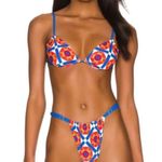 We Wore What Ruched Underwire Top & Adjustable Ruched Bikini Bottom NWT Photo 1
