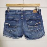 American Eagle American‎ Eagle Cut Off Shorts Womens Super Stretch Distressed. Size: 4 Photo 1