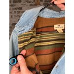 Woolrich  | women denim button down coat with fleece lining Photo 7