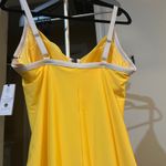 Shade & Shore  One Piece Swimsuit Ruched Tummy Control Yellow‎ L-XL Photo 8