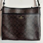 Coach  F34938 Signature File Crossbody Leather Bag Photo 2