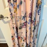 Mac Duggal Worn Once!  Pleated Floral A-Line Gown | Size 4 Photo 5