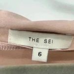 The Sei DRAPED MINI DRESS IN SHELL PINK WOMENS M CHIC ELEGANT EVENT STYLE Photo 5