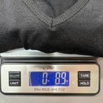 Belldini Womens Top XL Ruched Stretch Activewear Fitness Athleisure Gorpcore Black Photo 10