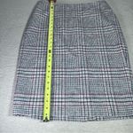 Talbots  Plaid Pencil Skirt - Black, Cream, Maroon Photo 1