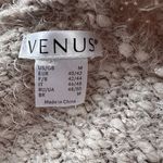 Venus  Open Front Cardigan Wide Stripe In Soft Neutrals, Pockets, Very Soft Photo 4