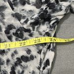 TDC Leopard Print High Neck Long Sleeve Knee Length Bodycon‎ Dress Size Large Black Photo 8