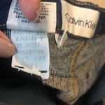 Calvin Klein  vintage mom style dark denim blue jeans tapered leg made in USA XS Photo 8