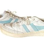 Gola Falcon White Blue Lavender Leather Classic Sneakers size 10 Photo 8