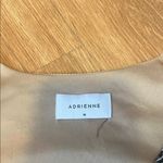 Adrienne  Black and Orange Floral Blouse like new medium Photo 1