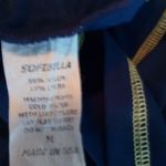 Softella M Blue Racer Back Athletic Tank Top Size M Photo 1