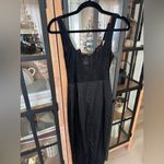 Meshki  Corset maxi dress lace sexy bodycon drop waist octavia goth laceup satin Photo 10