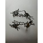 Butterfly Ear Cuff Earrings Silver Tone Crawler Clip On Wrap Earrings Photo 4