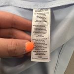 French Connection WHISPER LIGHT blue SQUARE NECK apron DRESS Photo 10