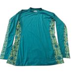 Columbia Women's Sz X-Large Triton Time Long Sleeve Rashguard Long Sleeve Tee Photo 1