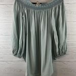 Holding Horses Blue Rosario Smocked Top Size S Photo 2