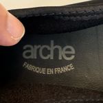 Arche Laius Leather Suede Ballet Flats 38 7 7.5 Black France French Comfort Photo 8