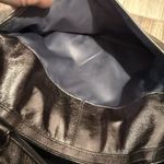 Coach  Gallery Womens Metallic Shoulder Zip Handbag Purse Photo 5