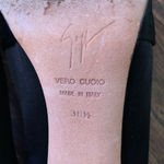 Giuseppe Zanotti  Crystal Peep Toe Heels Photo 7