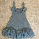 Windsor Light Blue Lace Mini Dress Size S Photo 0