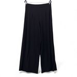 EXPRESS  Womens Wide Leg Pull Up‎ Pants Size L Capsule Stretchy Knit Timeless Photo 1