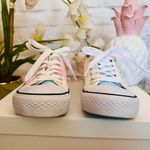 SheIn Pastel Tie Dye Sneakers Photo 2