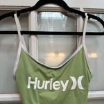 Hurley Women's Sage Green Coastal Surfer One-Piece Swimsuit Size Small S Photo 3