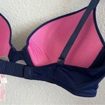 Victoria's Secret  Pink Wear Everywhere Push-Up Blue 34C Photo 4