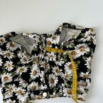 American Apparel High Waisted Shorts Black Floral, 26 Photo 6