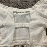 NWT Peixoto white Quinn Crop Top (sz S) & Aurora Mini Skirt (sz M) set Photo 7