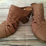 Heeled Mules, Size 8 Brown Photo 2