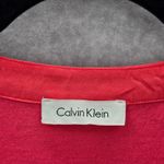 Calvin Klein  Pink Stretch Flare Quarter Sleeve Blouse Top Shirt Plus 1X Photo 4