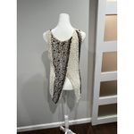 Parker Black Ivory Lace Beaded Embellished Sleeveless Tank Top Women Size S Photo 2