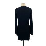 Cotton Citizen Long Sleeve Crew Mini T-Shirt Dress Black Size Small Photo 5