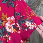 Loft NWT  Floral Pleated Skirt Stretch Dress Size 14 Photo 5